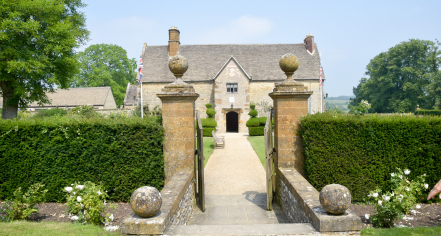 Image Of Sulgrave Manor, A Great America Treasures Property In Northamptonshire, England.